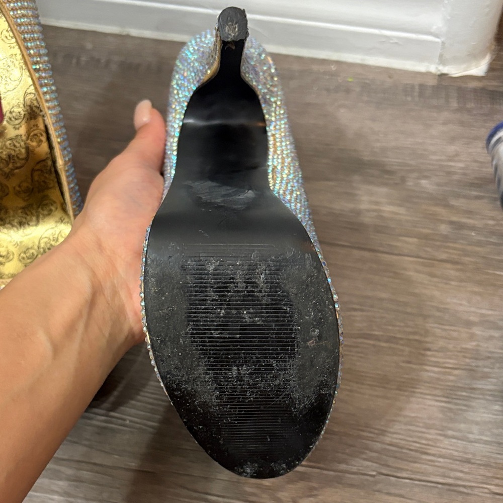 Bordello Y2K Sparkling Rhinestone Heels - Picture 8 of 14